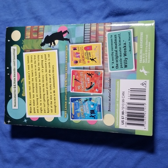 Escape From Mr. Lemoncello's Library by Chris Grabenstein - Picture 2 of 3